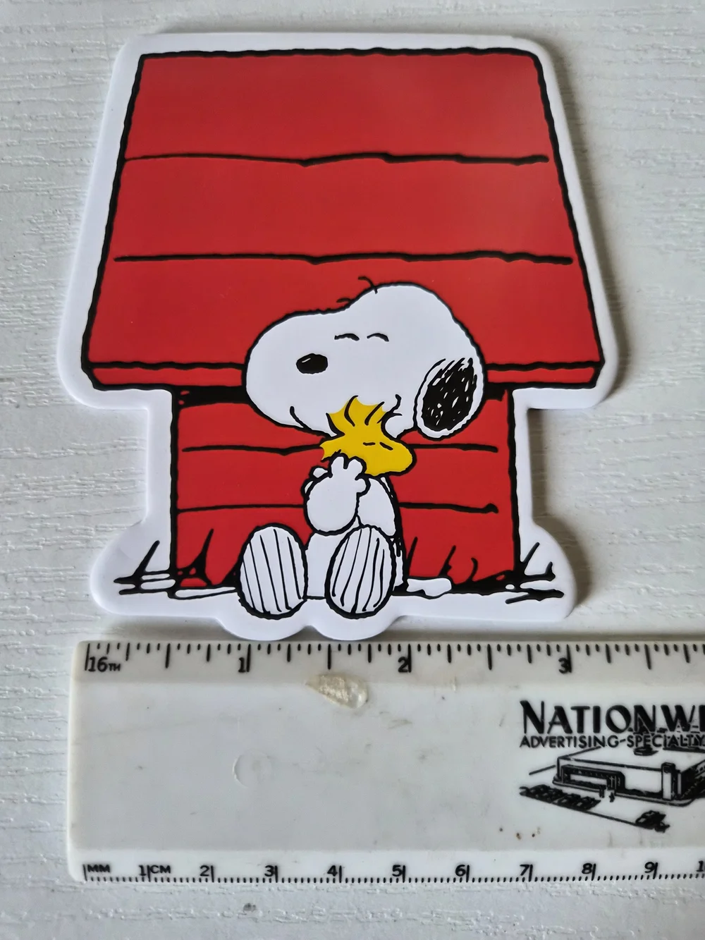 Red Snoopy Doghouse Note Pad - Peanuts Inspired Home Accent